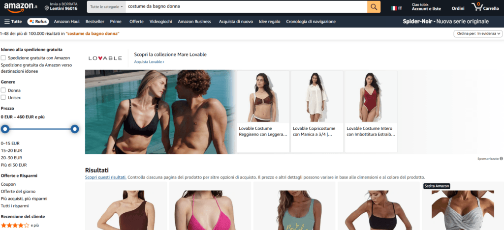 costumi da bagno uomo e donna amazon