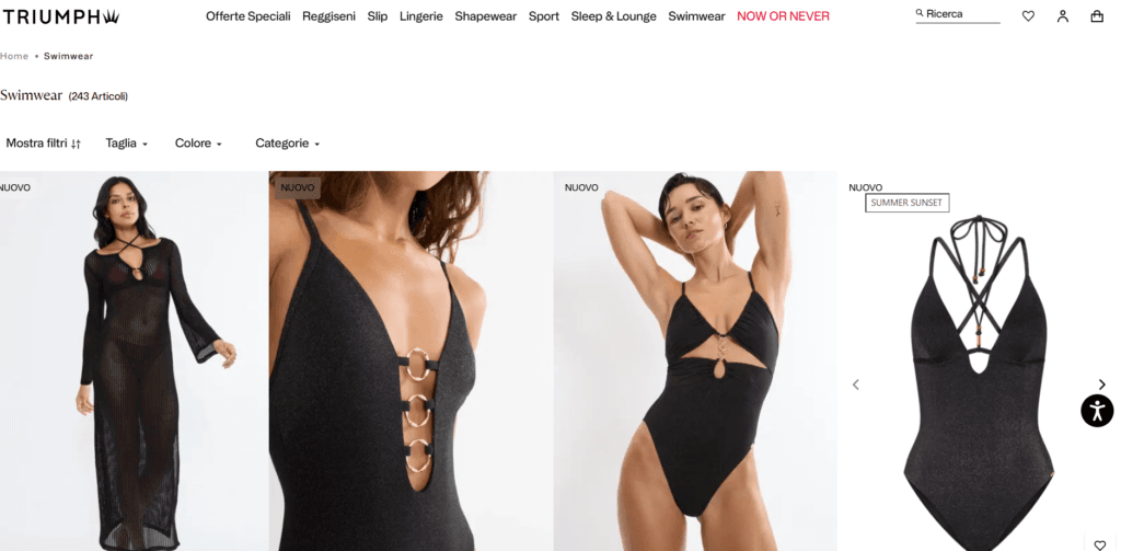 costumi da bagno contenitivi pancia Triumph