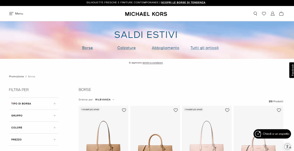 Michael Kors Borse donna