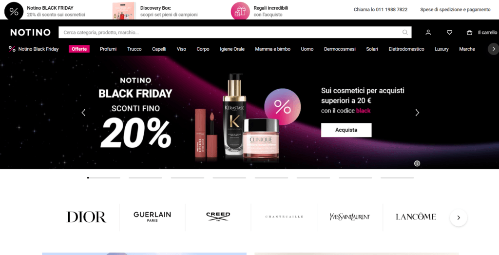Notino profumeria online