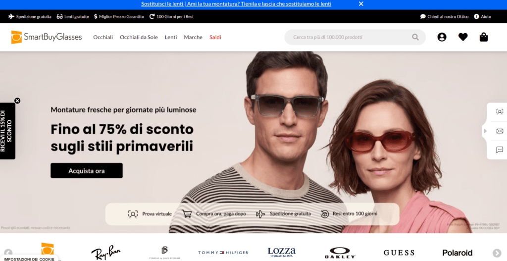 SmartBuyGlasses occhiali da vista economici SmartBuyGlasses occhiali da vista economici
