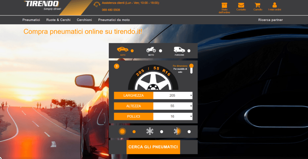 Tirendo pneumatici