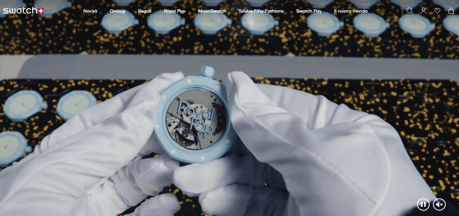 swatch royal pop