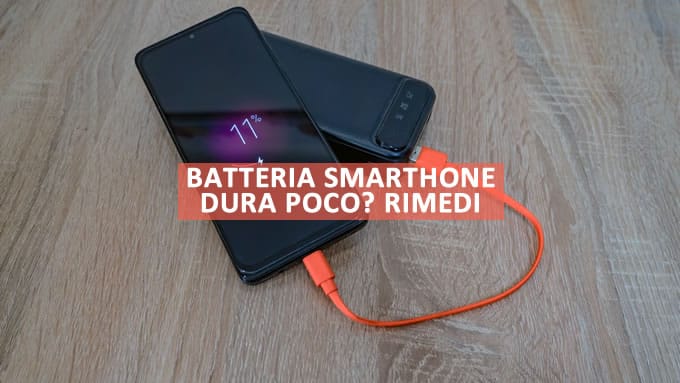batteria smartphone dura poco