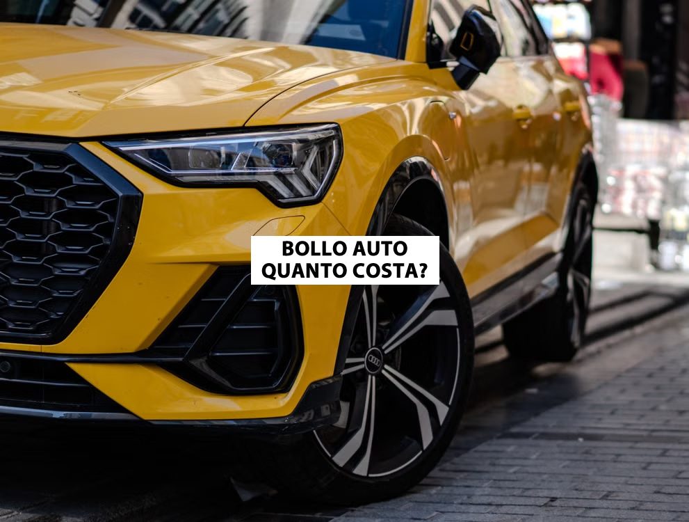bollo auto quanto costa
