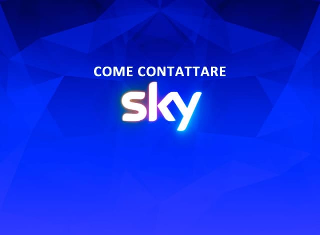 come contattare sky