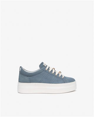 NeroGiardini Sneakers Donna in Suede, Avio (E615310D)