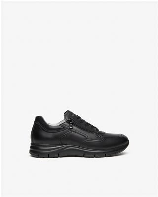 NeroGiardini Sneakers Uomo in Pelle, Nero (I601280U)