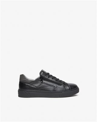 NeroGiardini Sneakers Uomo in Pelle, Nero (I601350U)