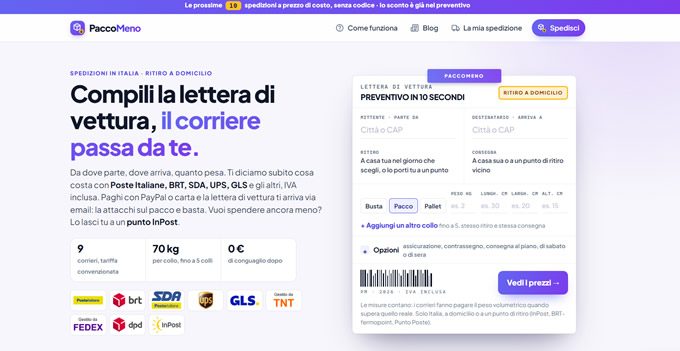 paccomeno homepage