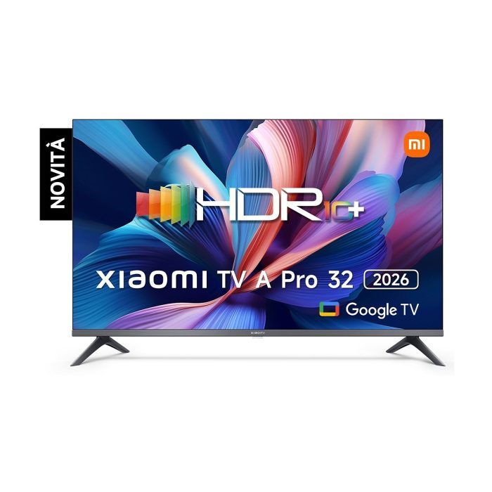 Xiaomi TV A Pro 32 del 2026, smart TV QLED da 32 pollici con Google TV