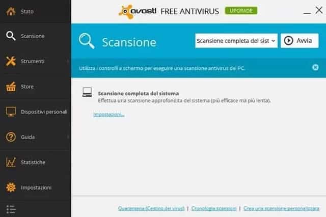 Avast Antivirus Free I Migliori Antivirus Gratuiti