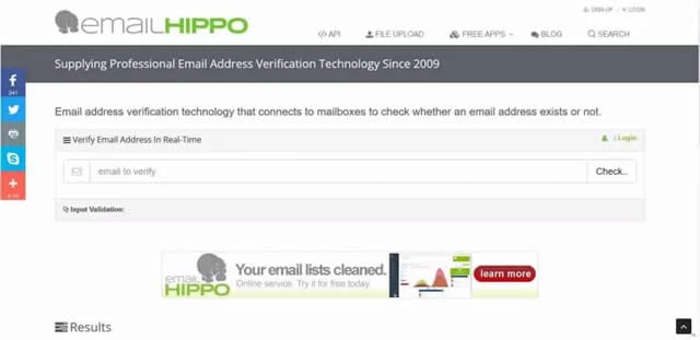 EmailHippo - Verifica Email Come Verificare Indirizzi Email Esitenti e Validi