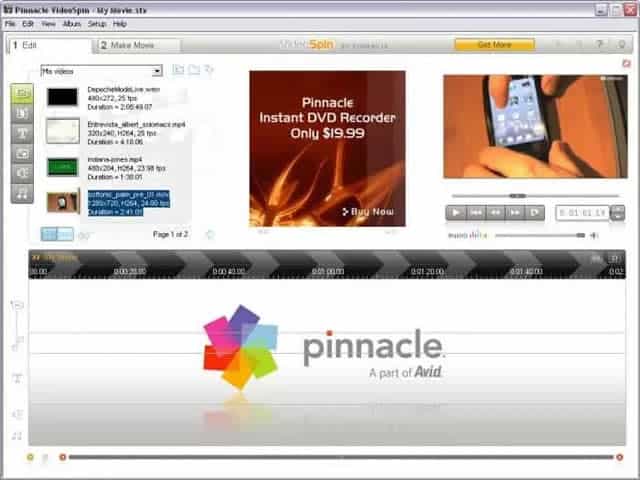 VideoSpin Software per Editing Video Gratis