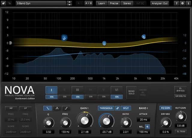 TDR Nova | Tokyo Dawn Labs Home Studio: I migliori plugin VST free 2017 (Effetti)
