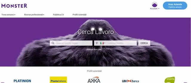 Monster.it - Annunci di Lavoro I Migliori Siti per Cercare Lavoro in Italia e All'Estero