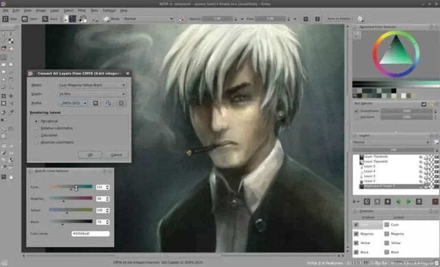 Krita Programmi simili a Photoshop