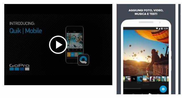 Quik - Editor video Gratuiti Le App che non devono mancare ad uno Youtuber