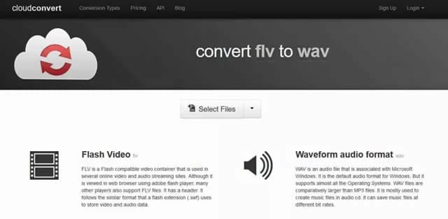 Cloud Convert I migliori siti per comprimere video online