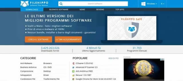 Filehippo programmi gratis per pc