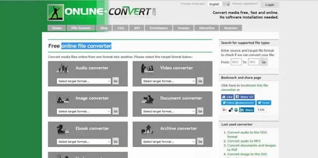 Online Converter I migliori siti per comprimere video online
