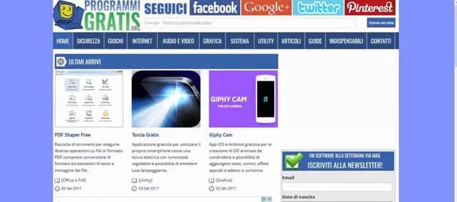 Programmi Gratis siti programmi gratis