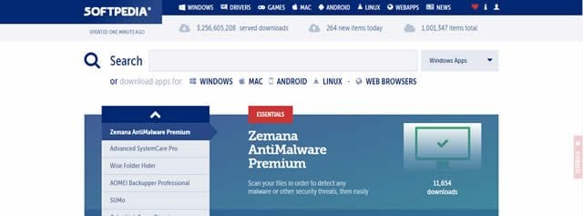 Softpedia programmi free