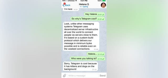 Telegram Messenger chat app gratis