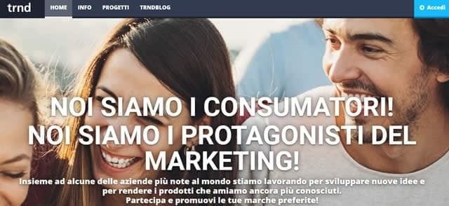 Trnd Prodotti Gratis da Testare