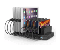 Alxum 10 Multipla Porte Stazione di Ricarica Alxum 10 Multipla Porte Stazione di Ricarica