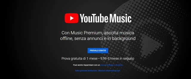 Youtube Music alternativa a Spotify Youtube Music