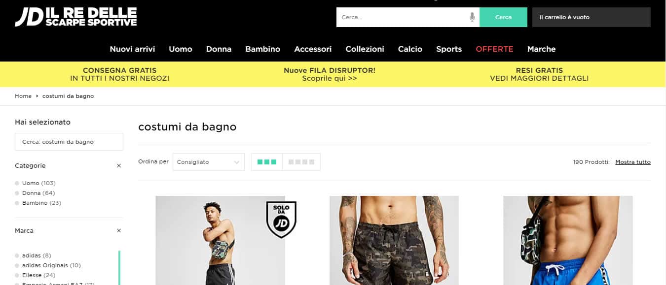 JD Sport - Calzature Sportive Jd Sport Abbigliamento e scarpe sportive