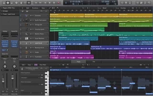 Logic x Programma per fare musica