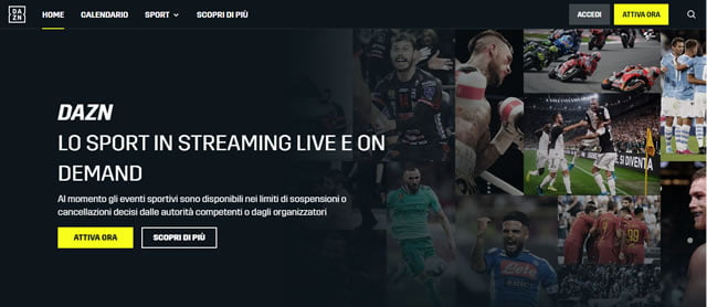Dazn Streaming Sport