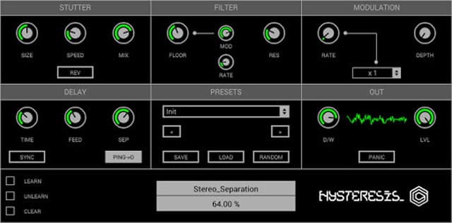Glitch Machines Hysteresis