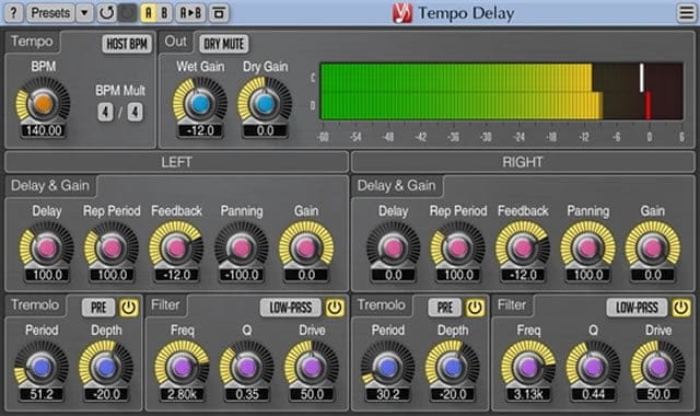 Voxengo Delay plugin professionale audio