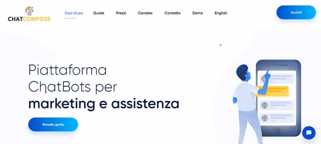 ChatCompose Creare Chatbot