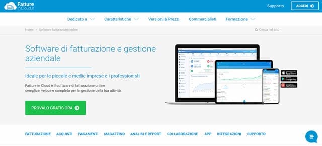 Fatture In Cloud Fattura in Cloud - Programma di fatturazione