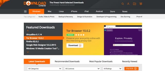 Download Crew Download Crew programmi gratis