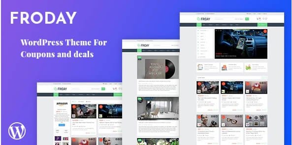 Froday Tema WordPress  Come Guadagna un sito di Offerte e Coupon