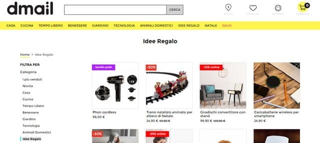 dmail - Idee Regalo Dmail idee regalo