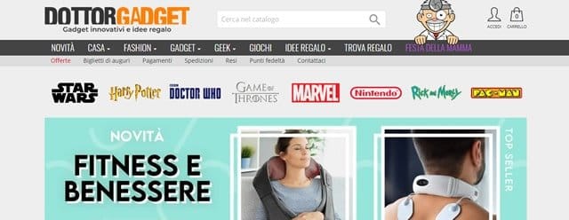 DottorGadget - Gadget Online Dottorgadget idee regalo