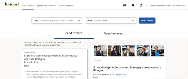 Indeed indeed offerte di lavoro I Migliori Siti per Cercare Lavoro in Italia e All'Estero