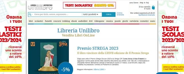 Unilibro Unilibro libri usati scolastici
