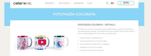 Colorland Tazze Personalizzate Colorland tazze personalizzate
