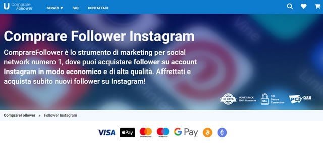 Followers Instagram comprare follower