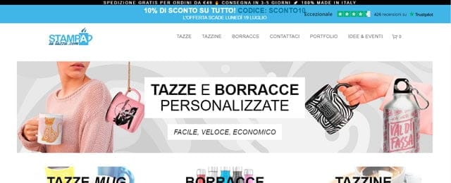 Stampa la Tazza Stampa la Tazza - Tazze personalizzate online