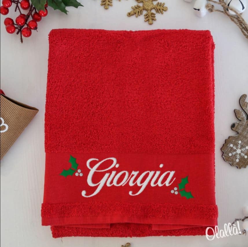 Asciugamano personalizzato