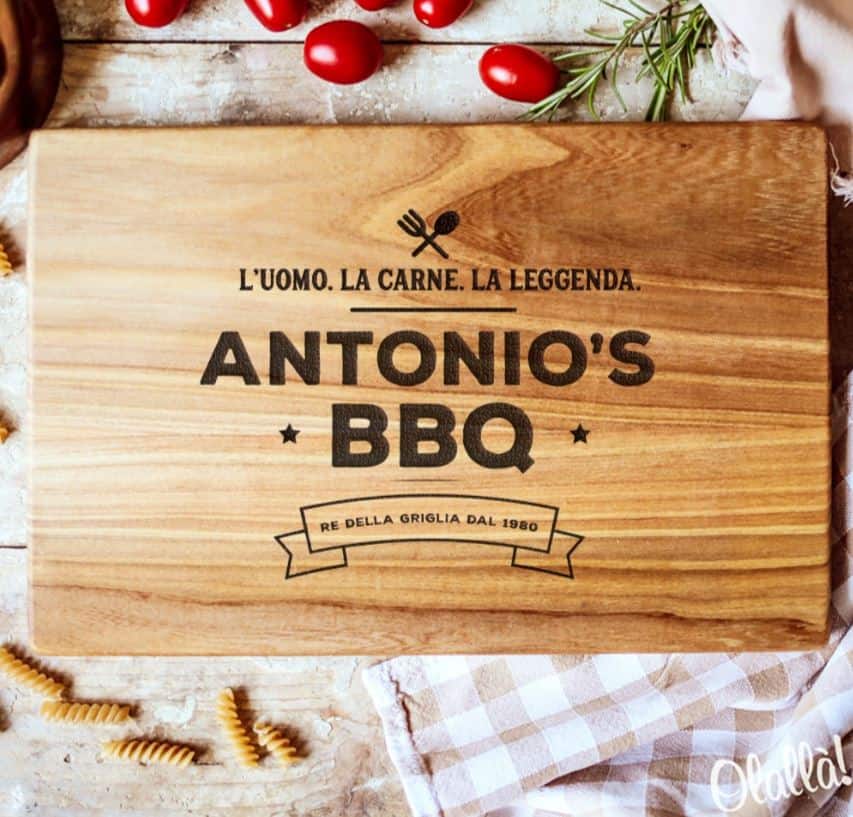 Tagliere personalizzato