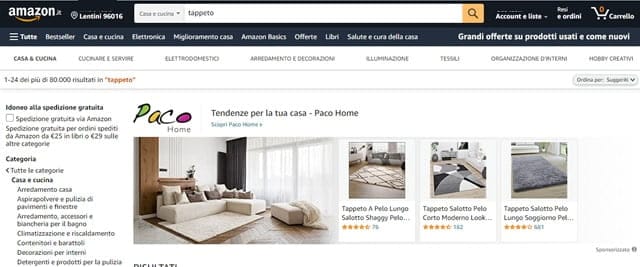 Amazon - Tappeti On Line economici Amazon tappeti Persiani